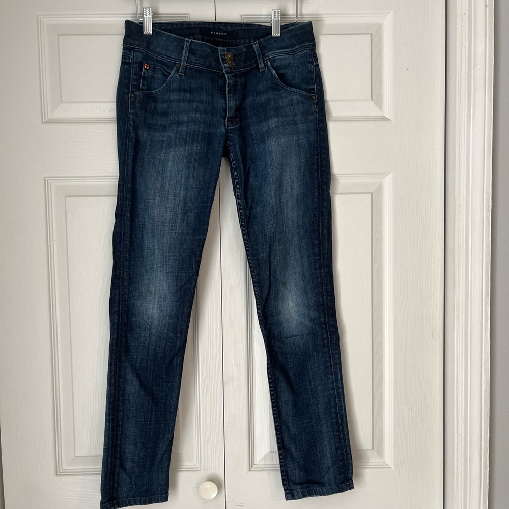 Hudson Collin Flap Skinny Jeans Size 27